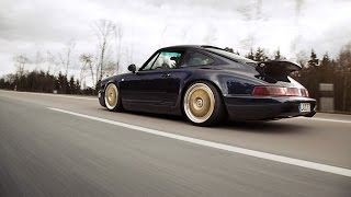 Porsche 964 on BBS E28 wheels [upl. by Sileas]