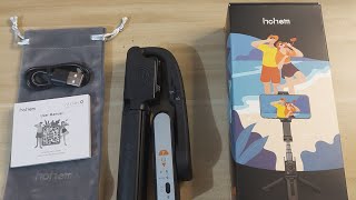 Hohem iSteady Q 1axis Gimbal stabilizer with selfie stick • Unboxing [upl. by Ande]