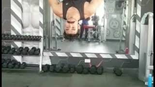 Tovino Thomas workout video kalki movie  Catamount Gym [upl. by Suolhcin]