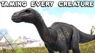 THE IGUANODON BEST BEGINNER TAME  TAMING EVERY CREATURE  ARK SURVIVAL EVOLVED EP51 [upl. by Enidaj]