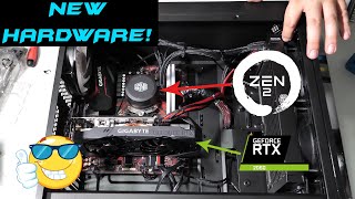 Building The New Ryzen 3 3300X and RTX 2060 Benchmarking PC [upl. by Einitsed]