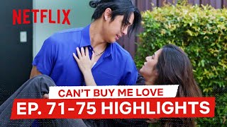 DonBelle Best Moments From Ep 71  75  Can’t Buy Me Love  Netflix Philippines [upl. by Sillek746]