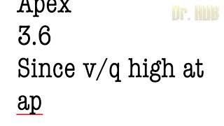 Ventilation perfusion ratio [upl. by Ares]