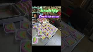 Cassata ice cream 🍨🍦machine delicious design icecreamrecipe youtubeshorts shorts viralvideo [upl. by Anawed]