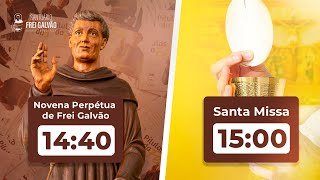 Novena Perpétua e Santa Missa  Santuário Frei Galvão 17062024 [upl. by Anirba]