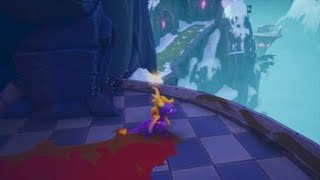 Spyro Reignited Trilogy Wizard Peak  Wizard On Ledge [upl. by Chem]