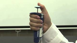 How to use a micropipette [upl. by Yneffit]