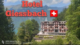 Hotel Giessbach travel Brienzersee [upl. by Nylirac609]