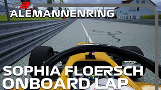 F3 2020 Alemannenring  Sophia Floersch Onboard  Assetto Corsa [upl. by Sirama891]