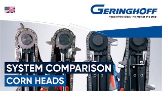 Geringhoff Corn Heads I System Comparison I English [upl. by Lucilia876]