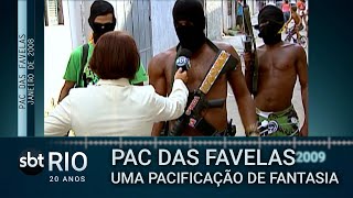 SBT Rio 20 Anos Mônica Puga entrevista traficantes do Complexo do Alemão [upl. by Akirret]