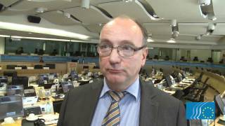 Participatory Democracy Interview with Social Platforms Conny Reuter at EESC [upl. by Refanej211]