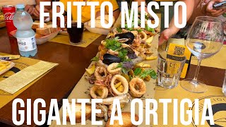 FRITTO MISTO più FAMOSO DELLA SICILIA A ORTIGIA  SIRACUSA STREET FOOD [upl. by Akihsar]