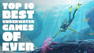 Top 10 underwater games of ever [upl. by Fredrick]