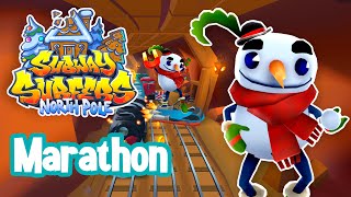 SUBWAY SURFERS MARATHON CHALLENGE  NORTH POLE 2023  BUDDY [upl. by Ahcsim678]