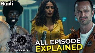 Black Mirror Season 6 Explained In Hindi  Black Mirror Season 6 All Episodes Explained [upl. by Retrop]