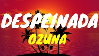 Ozuna  Despeinada LetraLyricsAcústico [upl. by Corry]