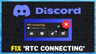 How To Fix Discord RTC Connecting Problem NEW UPDATE 2024 [upl. by Severin4]