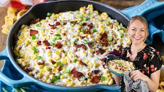 A Super Easy and Delicious Party Dip Corn Dip [upl. by Adnoval]