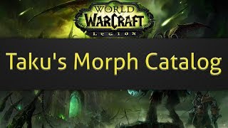 Takus Morph Catalog WoW addon [upl. by Leifer363]