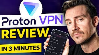 ProtonVPN review  Solving Proton VPN in 3 minutes Is It GOOD [upl. by Nodarse870]