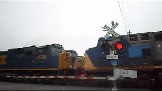 CSX Trains This Way That Way Folkston Georgia [upl. by Jaquenetta]