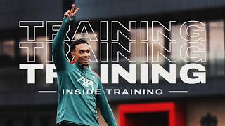 Inside Training Boss Goals from Salah Nunez amp more ahead of Premier League Matchday  Liverpool FC [upl. by Siaht]