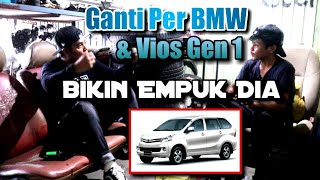 CARA BUAT EMPUK KAKI KAKI MOBIL AVANZA [upl. by Annyl]