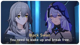 Black Swan Reveals It Was Just a Dream Cutscene  Honkai Star Rail 22 [upl. by Eniretak893]