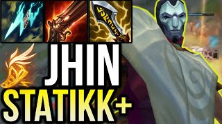 ¡JHIN STATIKK Una Build Muy Versatil Daño Movilidad y Supervivencia League of Legends [upl. by Varden]