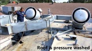 How to Pressure Wash Commercial Kitchen Exhaust Hoods Ducts and Fans [upl. by Careaga]