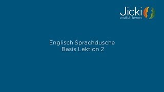 Englisch lernen für Anfänger Lektion 2 [upl. by Leifer880]