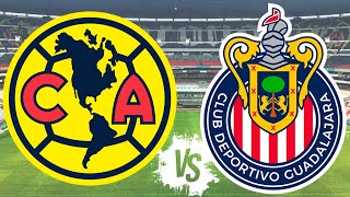 Pronóstico AMERICA VS CHIVAS Liga Mx APERTURA  Liga Mexicana 2024 [upl. by Jamey]