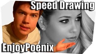 Speed Drawing EnjoyPhoenix [upl. by Astrid]