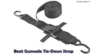 Boat GunwaleTieDown Strap [upl. by Imef708]