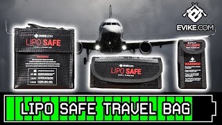 Evikecom LiPo Safe Bag  Charging and Traveling Battery Bag [upl. by Salba480]