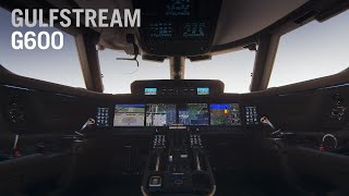 A Walkthrough of Gulfstream’s G600 Touchscreen Symmetry Flight Deck – AIN [upl. by Erfert98]