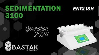 Bastak Instruments Sedimentation 3100 Method Instruction English [upl. by Vona909]