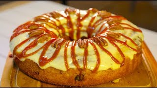 وجبات15ثانية  كيكة السينبون 15smeals  Cinnabon Cake [upl. by Ennaeel]