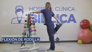 Ejercicios de fisioterapia para las rodillas [upl. by Troxell616]