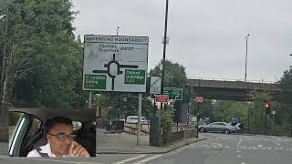 Greenford Roundabout  New Road Marking 2023  From all directions  Super Easy to understand amp Pass [upl. by Agosto]