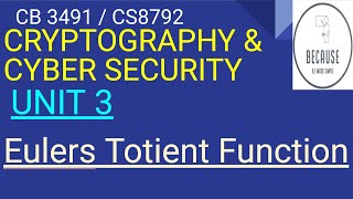 32 Euler Totient Function in Tamil [upl. by Olympe]