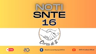 NotiSNTE16 Proceso de cambios nivel secundaria 2024 [upl. by Latsyrc]