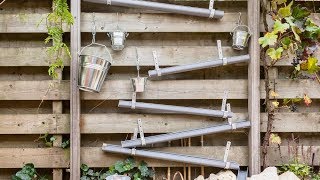 DIY knikkerwaterbaan in de tuin  Eigen Huis amp Tuin [upl. by Preiser499]