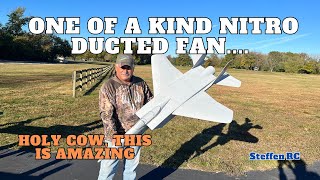 Custom made 91 Nitro Ducted fan F15 RC Plane [upl. by Siramad316]