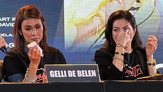 CARMINA VILLAROEL DI NAPIGILAN ANG PAGIYAK MAY SAMA BA NG LOOB KAY GELLI DE BELEN PANUORIN [upl. by Aehsal]