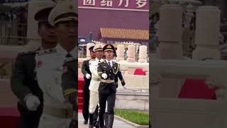 The Chinese Military Display army chinesemilitary chinasarmy militaryvhilcles [upl. by Accire435]