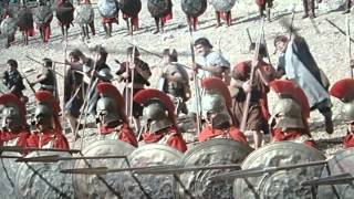 300 Spartans  1962  Epic spear fail  MY LIP AHOLE [upl. by Danyette]