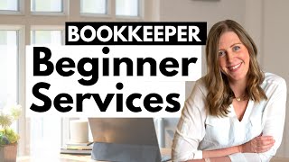 BEGINNER services to offer as a bookkeeper level 1 2 and 3 ideas [upl. by Cilka]