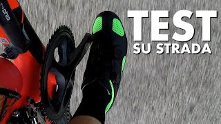 Le mie Nuove Scarpe da Ciclismo  TEST in strada [upl. by Dalis496]